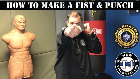 How to make a fist and punch properly